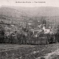 Saint-Paul-des-Fonts en 1937 (cpa)