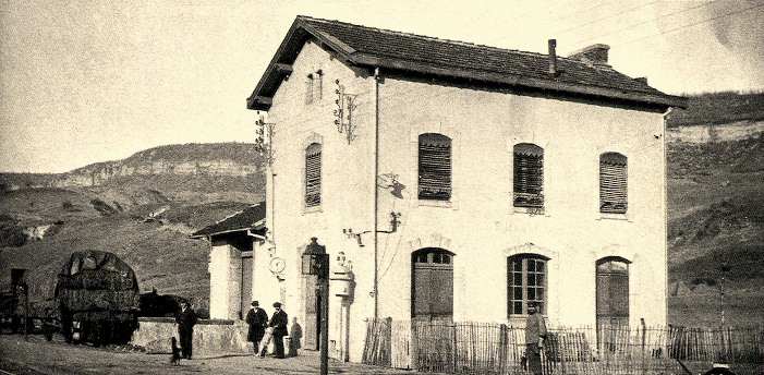 Saint-Jean-et-Saint-Paul (Aveyron) CPA Saint-Paul-des-Fonts, gare