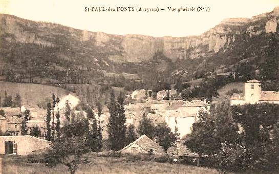 Saint-Jean-et-Saint-Paul (Aveyron) CPA Saint-Paul-des-Fonts