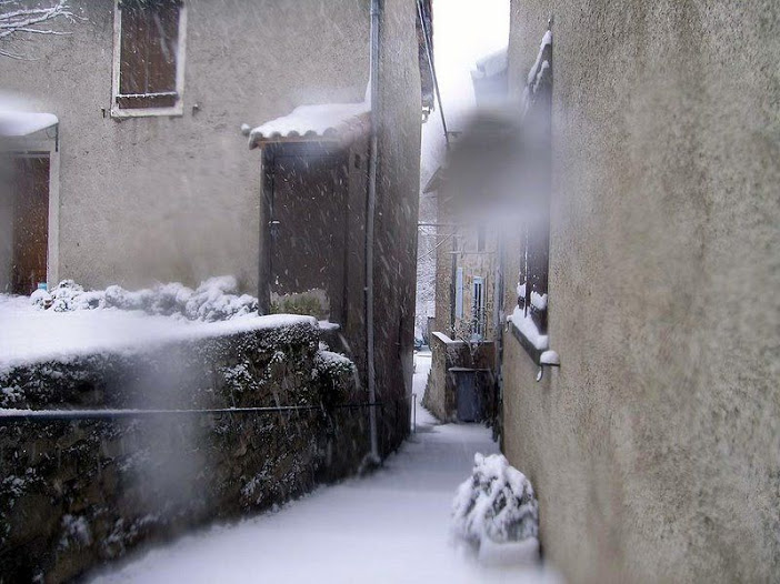Saint-Paul-des-Fonts sous la neige