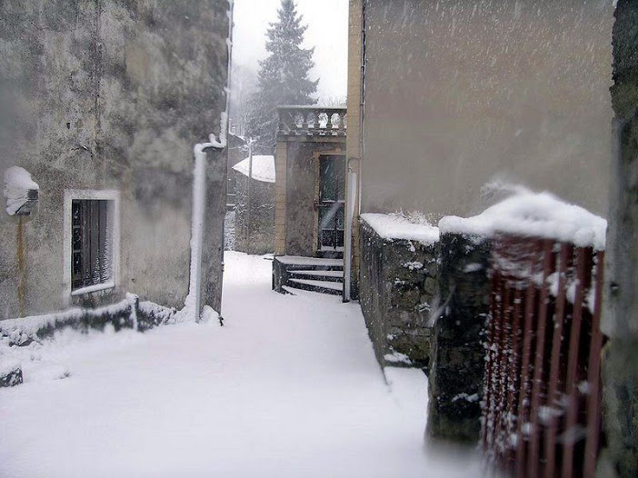 Saint-Paul-des-Fonts sous la neige