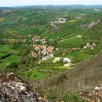 Saint-Paul-des-Fonts, vue aérienne