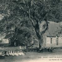 Saint martin aux buneaux seine maritime chateau la ferme cpa