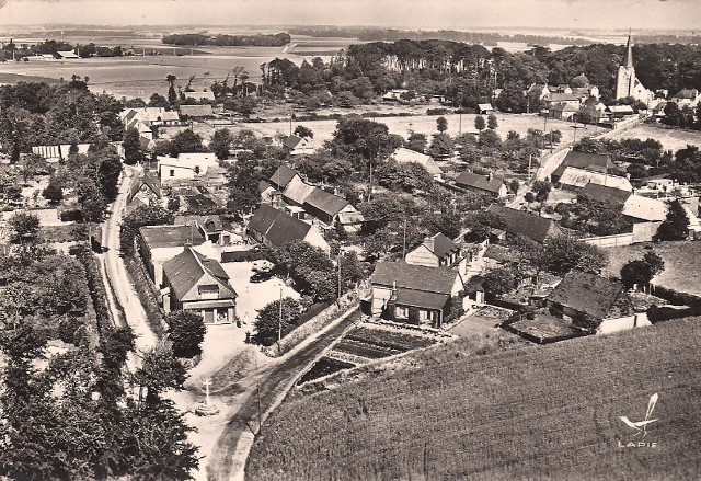 Saint martin aux buneaux seine maritime vue generale cpa