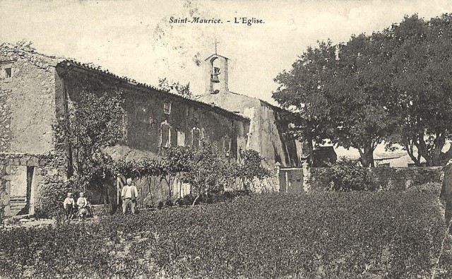 L'église en 1910