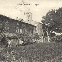 L'église en 1910