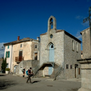 Saint-Maurice-Navacelles (Hérault) L'église