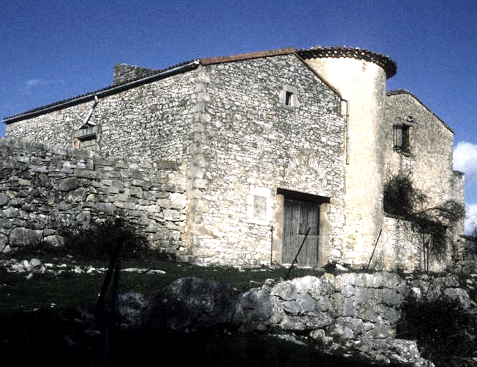 Saint-Maurice-Navacelles (Hérault) La Prunarède, le château