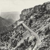 Route des gorges, cpa