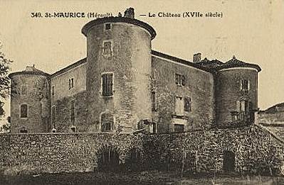 Saint-Maurice-Navacelles (Hérault) Le château CPÄ