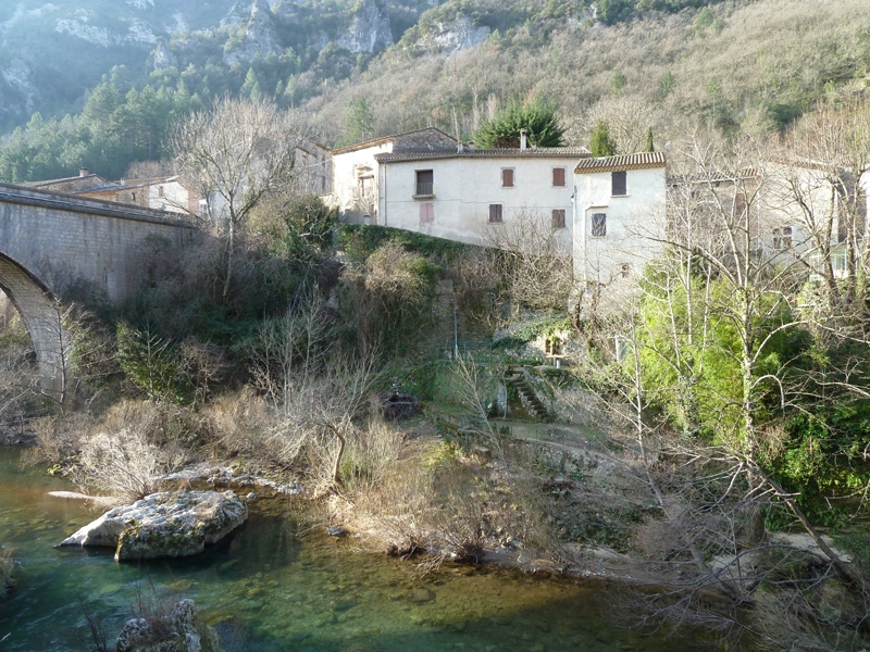 Saint-Maurice-Navacelles (Hérault) Madières, l'ancien presbytère