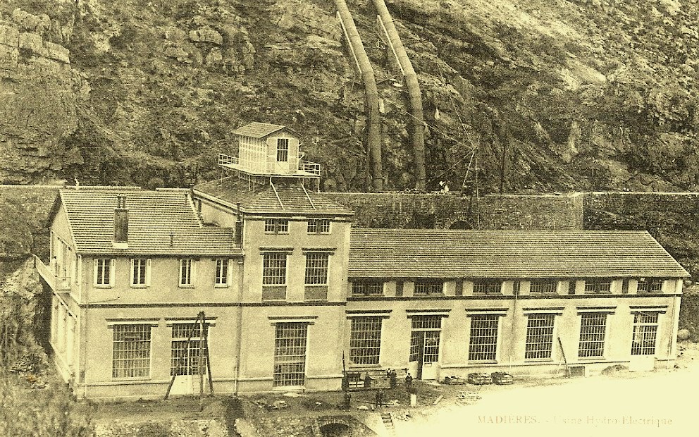 Saint-Maurice-Navacelles (Hérault) Madières, l'usine CPA