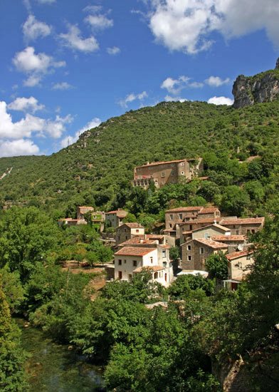 Saint-Maurice-Navacelles (Hérault) Madières, le château