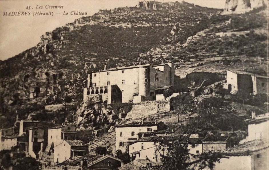 Saint-Maurice-Navacelles (Hérault) Madières, le château CPA