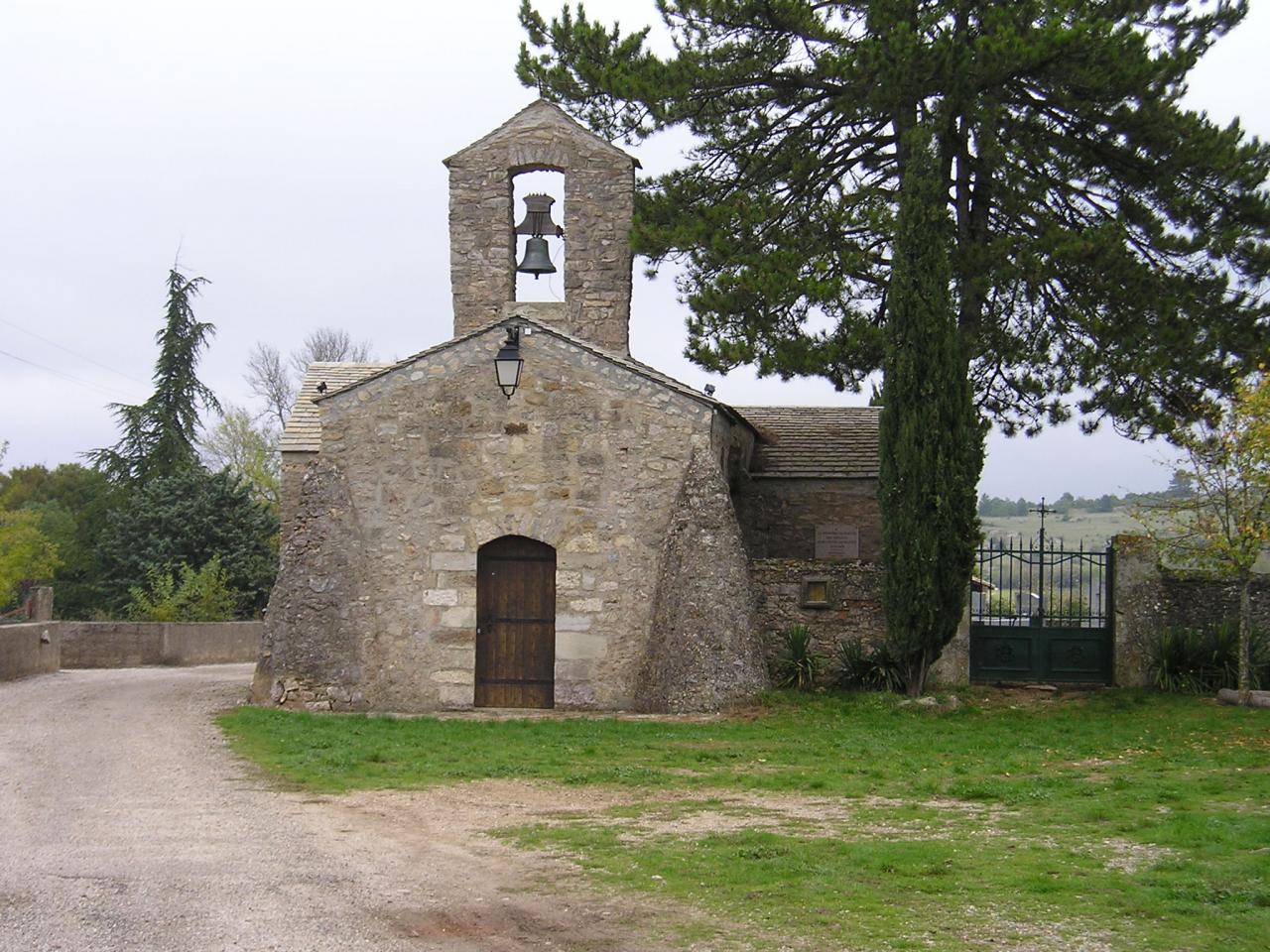 Saint-Pierre-de-la-Fage (Hérault) Parlatges, la chapelle Notre-Dame
