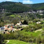 Saint-Pierre-de-la-Fage (Hérault) Parlatges, vue générale