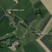 Saint pierre lavis seine maritime vue satellite