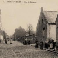 Saint python 59 la rue de solesmes cpa
