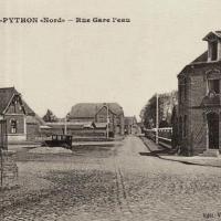 Saint python 59 la rue garlot cpa