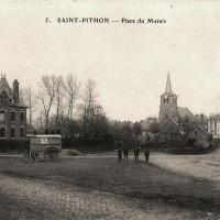 Saint python 59 le chateau leterme a gauche vers 1908 cpa