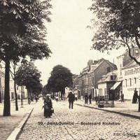 Saint-Quentin (Aisne) CPA le bld Richelieu