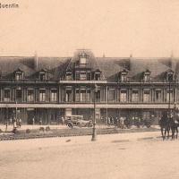 Saint-Quentin (Aisne) CPA la gare