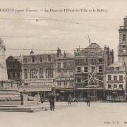Saint-Quentin (Aisne) CPA 1914, l'Hôtel de ville