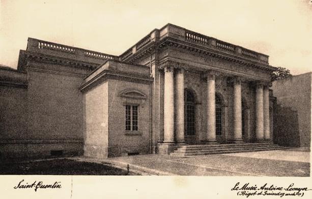 Saint-Quentin (Aisne) CPA le Musée Antoine Lécuyer