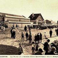 Saint-Quentin (Aisne) CPA la plage
