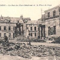 Saint-Quentin (Aisne) CPA la rue des états généraux