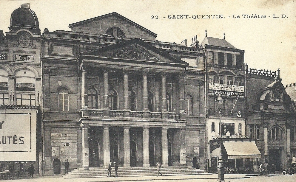 Saint-Quentin (Aisne) le théâtre Jean Vilar