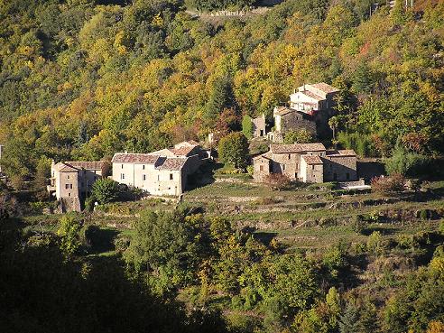 Saint-Roman-de-Codières (Gard) Le mas de la vallée du Savel