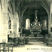 Saint-Saulge (Nièvre) L'église CPA