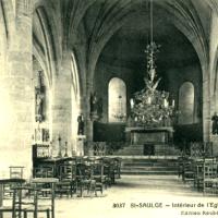 L'église CPA
