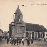 Saint-Saulge (Nièvre) L'église CPA