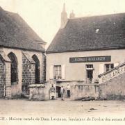 Saint-Saulge (Nièvre) La maison natale de Dom Laveyne CPA