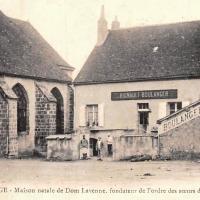 La maison natale de Dom Laveyne CPA