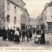  La rue du Commerce, marché CPA