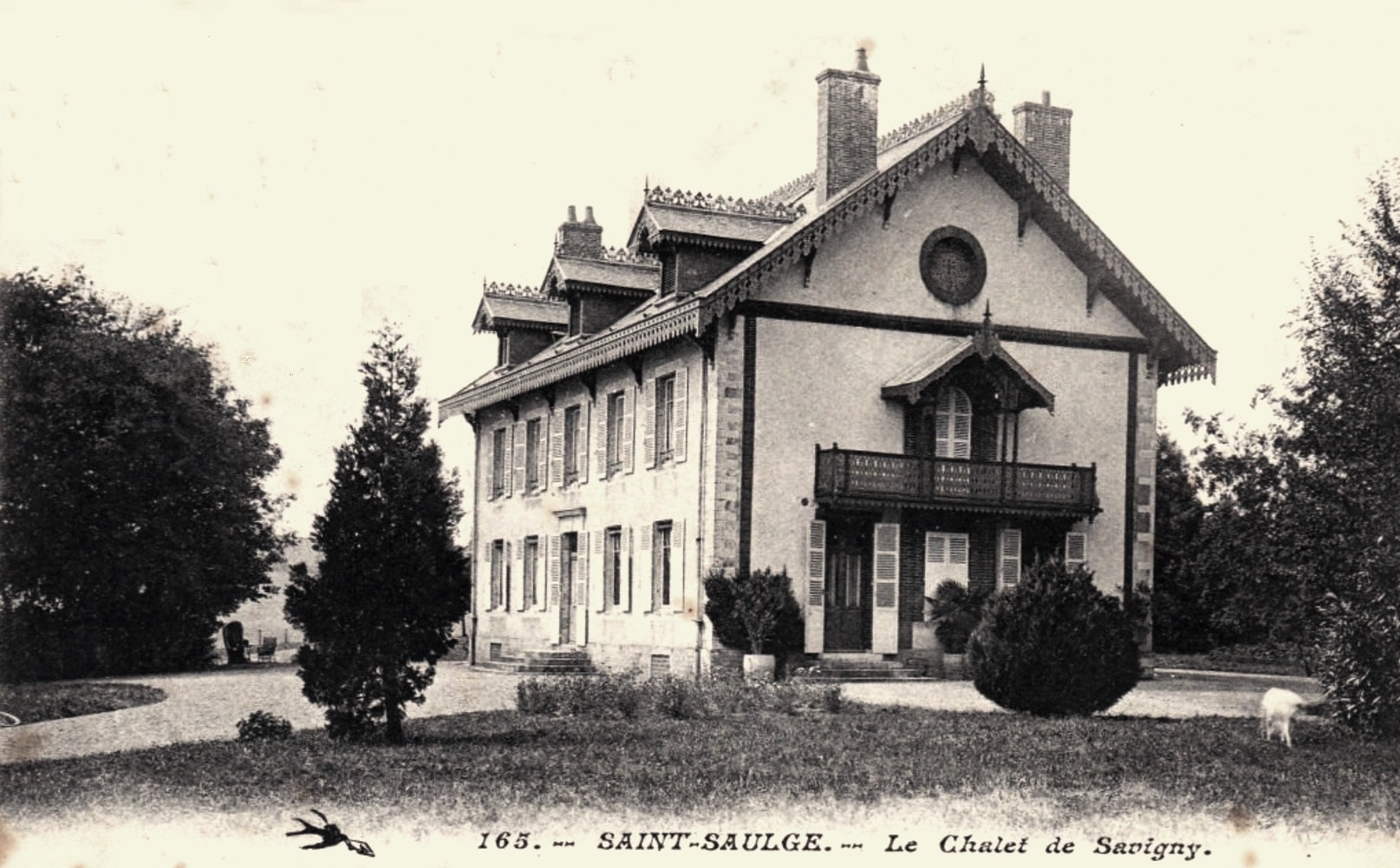 Saint-Saulge (Nièvre) Le chalet de Savigny CPA