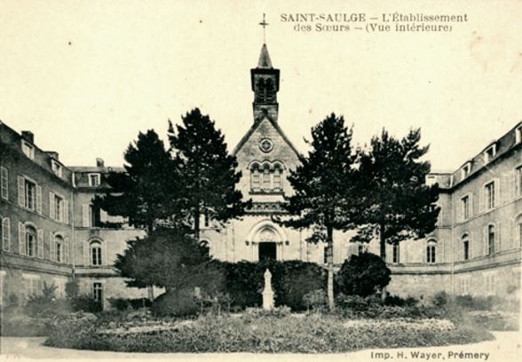 Saint-Saulge (Nièvre) Le couvent CPA