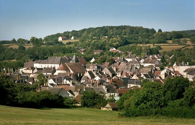 Saint-Saulge (Nièvre) Vue générale