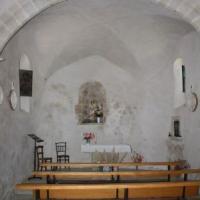 La nef de la chapelle Saint Pierre d'Alzobre