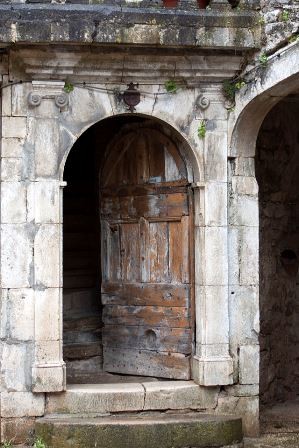 La porte d'une maison Renaissance