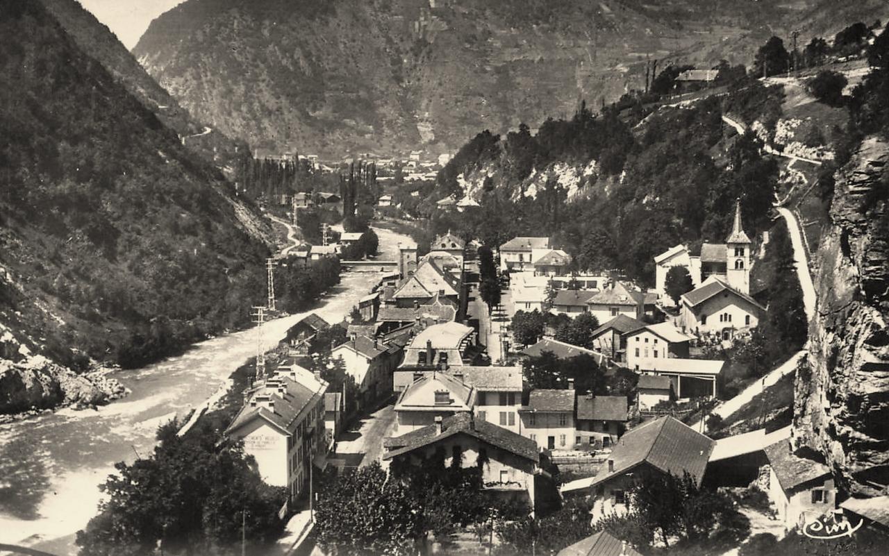 Salins-Fontaine (Savoie)Vue générale CPA