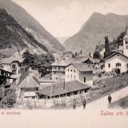 Salins-Fontaine (Savoie) Le village CPA