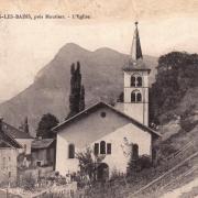 Salins-Fontaine (Savoie) L'église de Salins en 1903 CPA