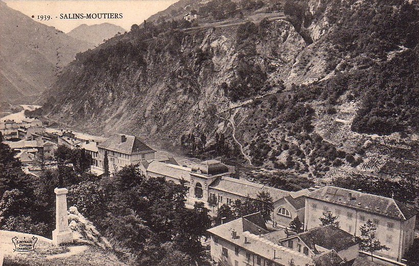 Salins-Fontaine (Savoie) Les thermes CPA