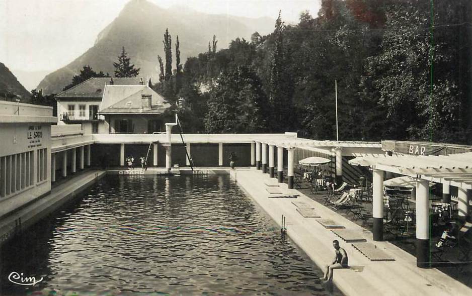 Salins-Fontaine (Savoie) Les thermes CPA