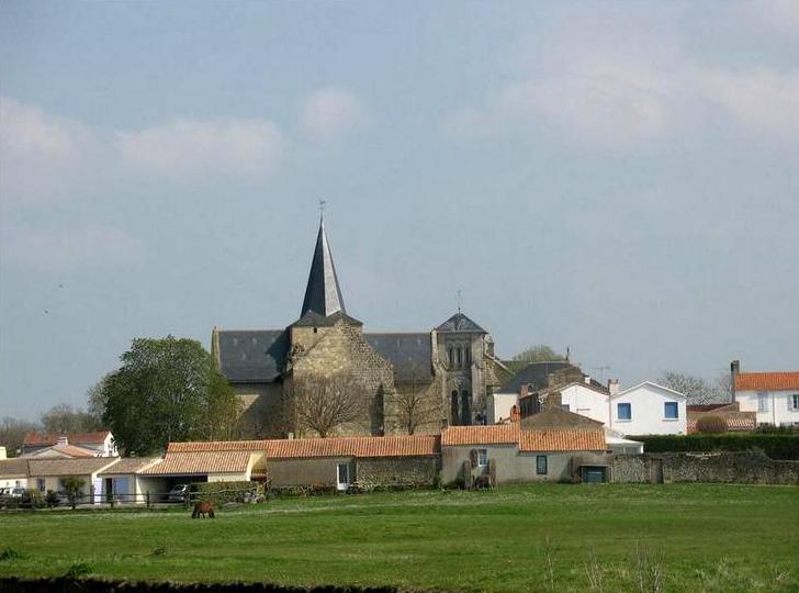 Sallertaine (Vendée) L'église Saint Martin ancienne
