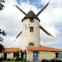 Sallertaine (Vendée) Le moulin de Rairé